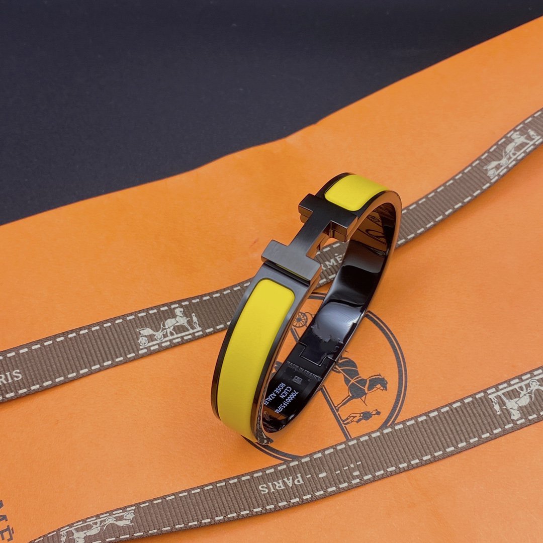 [Legend]CLIC HM SO BLACK YELLOW BRACELET