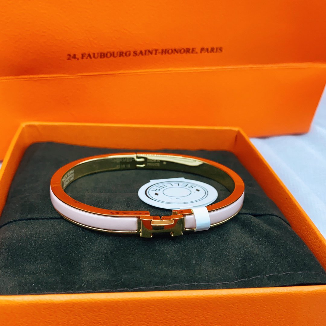 [Legend]CLASSIC HM CLIC  PINK 8MM ENAMEL BRACELET