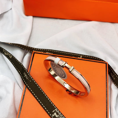 [Legend]CLASSIC HM CLIC  PINK 8MM ENAMEL BRACELET