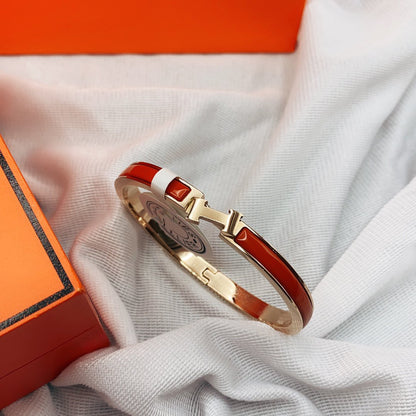 [Legend]CLASSIC HM CLIC RED 8MM ENAMEL BRACELET