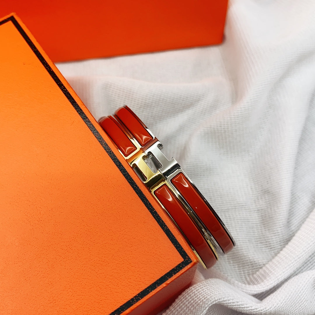 [Legend]CLASSIC HM CLIC RED 8MM ENAMEL BRACELET