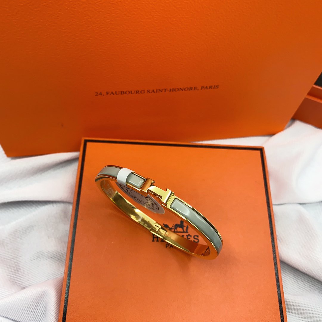 [Legend]CLASSIC HM CLIC GREEN 8MM ENAMEL BRACELET