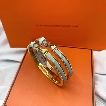 [Legend]CLASSIC HM CLIC GREEN 8MM ENAMEL BRACELET
