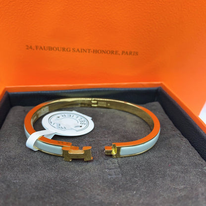 [Legend]CLASSIC HM CLIC GREEN 8MM ENAMEL BRACELET