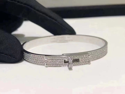 [Legend]HM KELLY BRACELET IN SILVER AND FULL PAVE DIAMOND