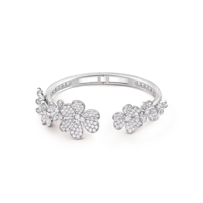 [Legend]LUMINOUS BLOSSOM OPEN BANGLE