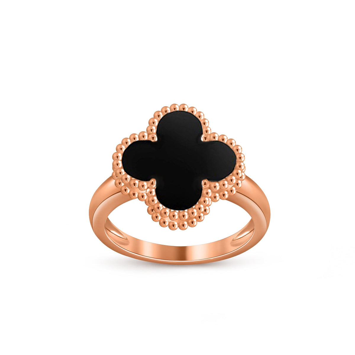 [Legend]LUCKY CLOVER VINTAGE ROSE GOLD RING COLLECTION