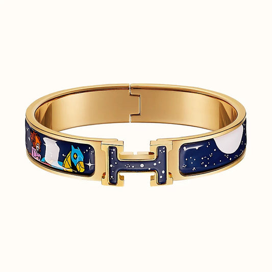 [Legend]H STAR AND MOON BRACELET 12MM