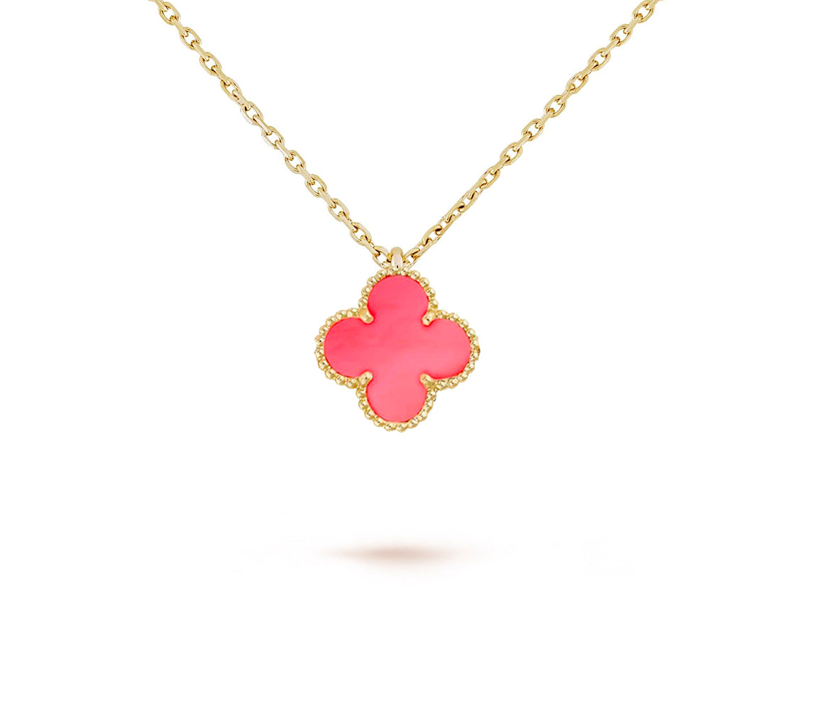[Legend]9.5MM MINI CLOVER PENDANT NECKLACE COLLECTION