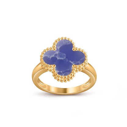[Legend]LUCKY CLOVER VINTAGE GOLD RING COLLECTION