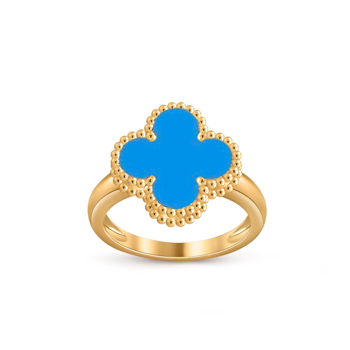 [Legend]LUCKY CLOVER VINTAGE GOLD RING COLLECTION