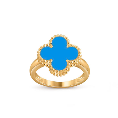 [Legend]LUCKY CLOVER VINTAGE GOLD RING COLLECTION