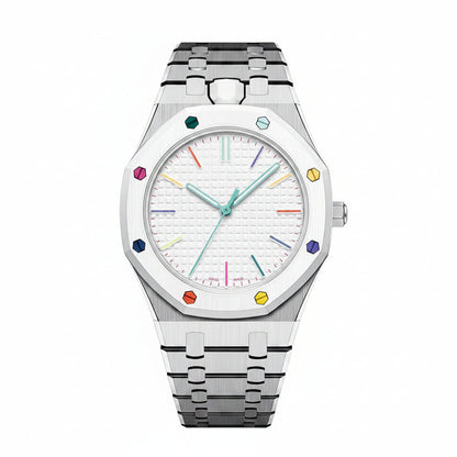[Legend]OAK POP EXCLUSIVE SILVER STEEL STRAP