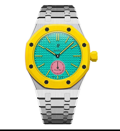 [Legend]OAK POP EXCLUSIVE SILVER STEEL STRAP