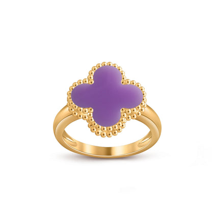[Legend]LUCKY CLOVER VINTAGE GOLD RING COLLECTION