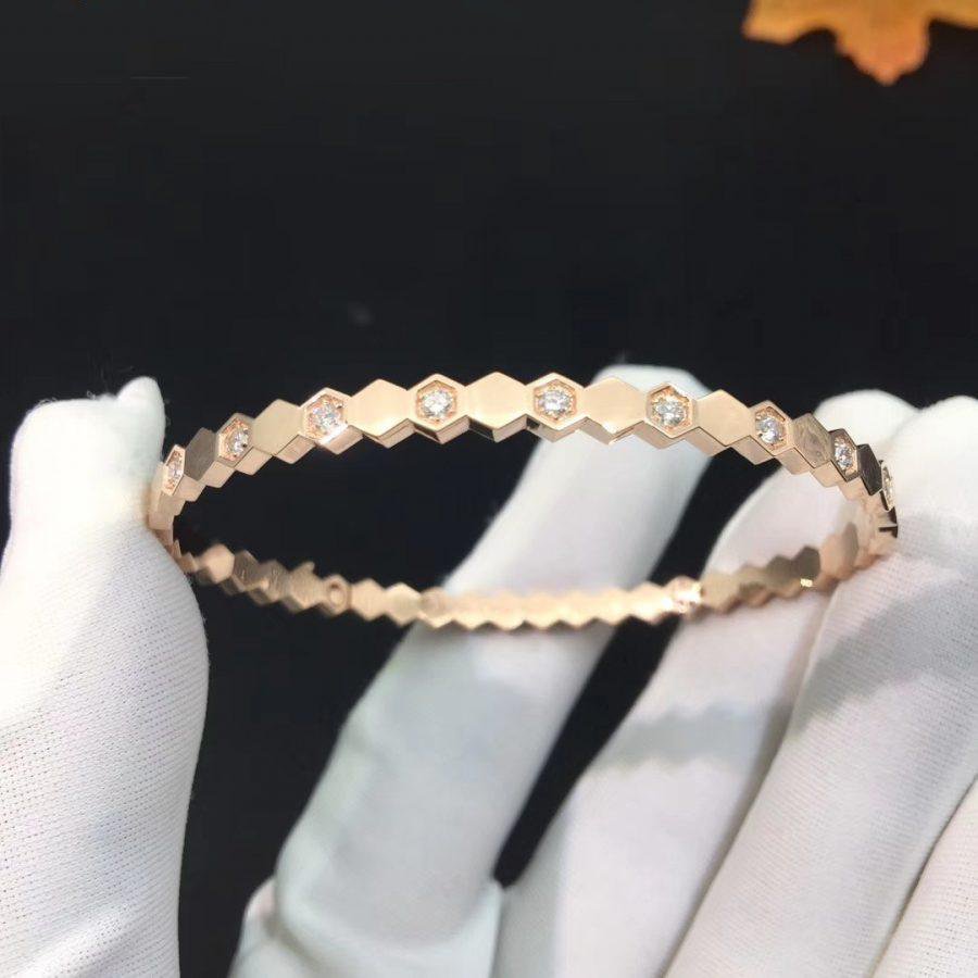[Legend]BEE LOVE ROSE GOLD DIAMOND BRACELET