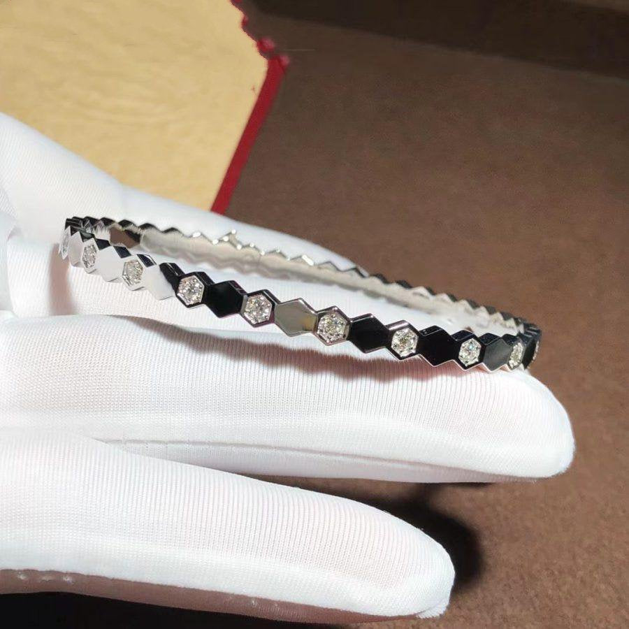 [Legend]BEE LOVE SILVER DIAMOND BRACELET