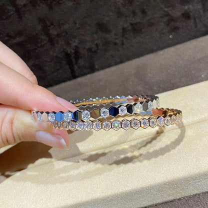 [Legend]BEE LOVE GOLD BRACELET FULL DIAMOND