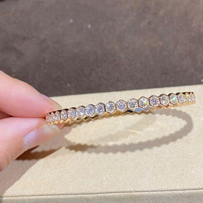 [Legend]BEE LOVE GOLD BRACELET FULL DIAMOND