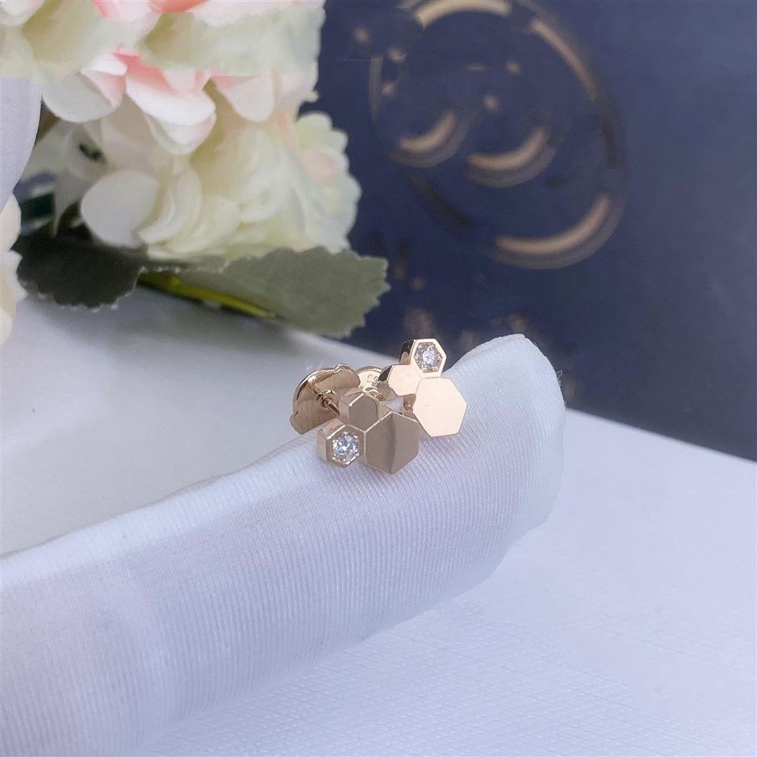 [Legend]BEE LOVE ROSE GOLD DIAMOND EARRINGS