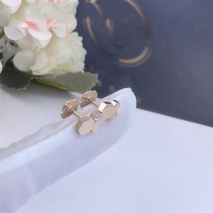 [Legend]BEE LOVE ROSE GOLD DIAMOND EARRINGS