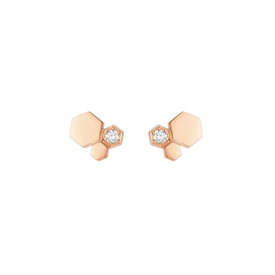 [Legend]BEE LOVE ROSE GOLD DIAMOND EARRINGS
