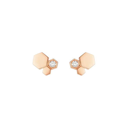 [Legend]BEE LOVE ROSE GOLD DIAMOND EARRINGS