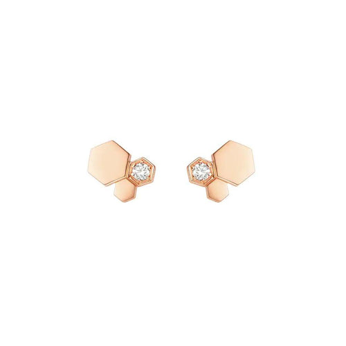 [Legend]BEE LOVE ROSE GOLD DIAMOND EARRINGS