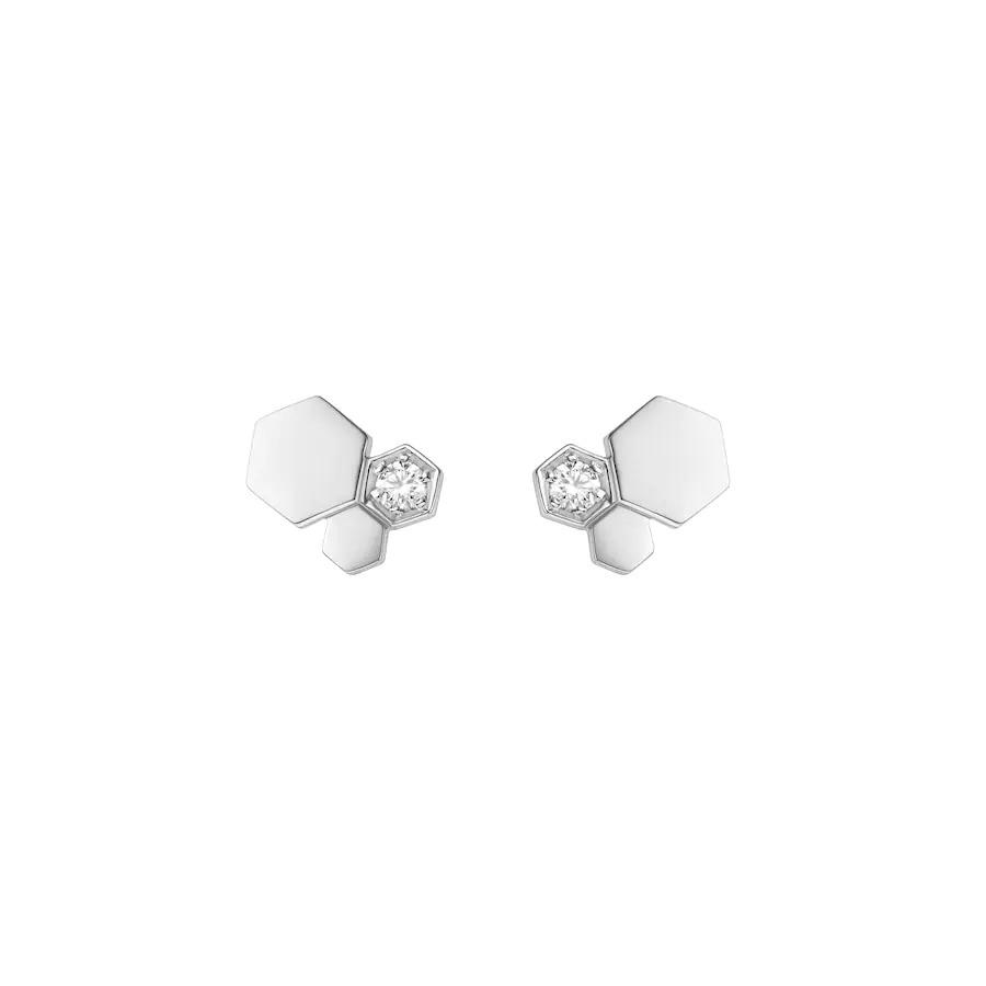 [Legend]BEE LOVE SILVER DIAMOND EARRINGS