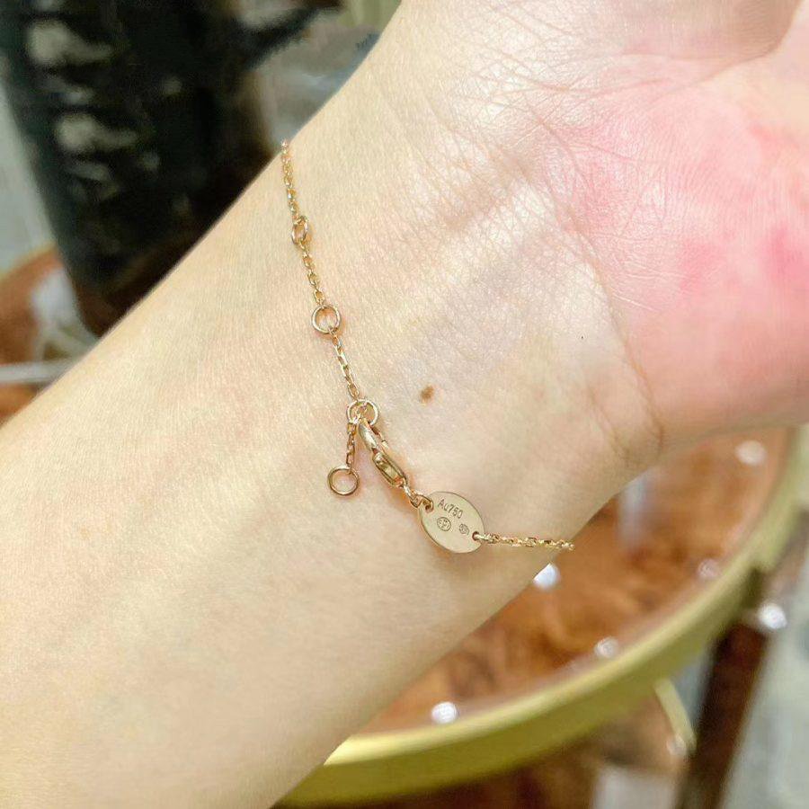 [Legend]JEUX DE BRACELET MOP ROSE GOLD DIAMONDS