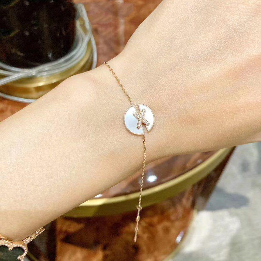 [Legend]JEUX DE BRACELET MOP ROSE GOLD DIAMONDS