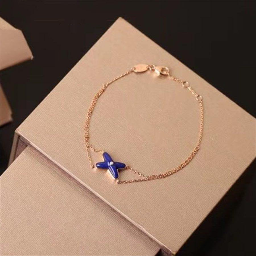 [Legend]Hollow Design Four-Leaf Clover Flower Shape Ring