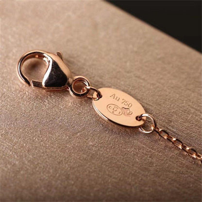 [Legend]Hollow Design Four-Leaf Clover Flower Shape Ring