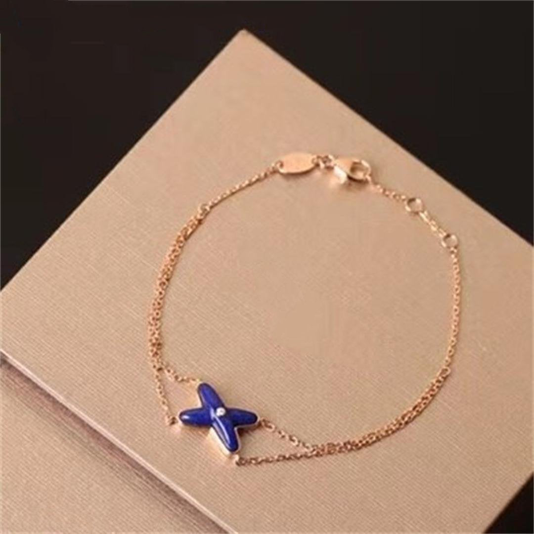[Legend]Hollow Design Four-Leaf Clover Flower Shape Ring