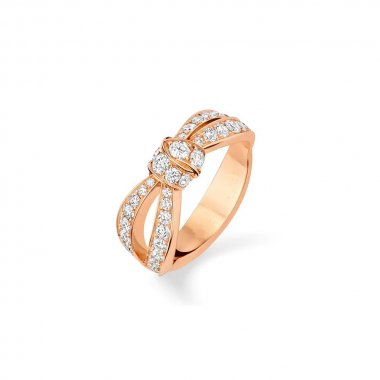 [Legend]LIENS ROSE GOLD DIAMOND RING