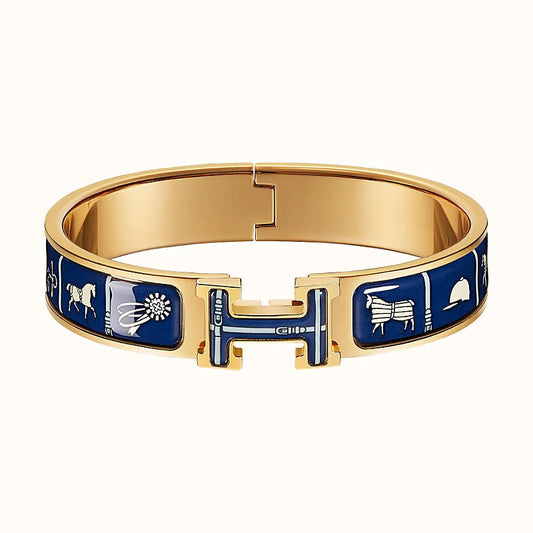 [Legend]H COUVERTURES DARK BLUE BRACELET