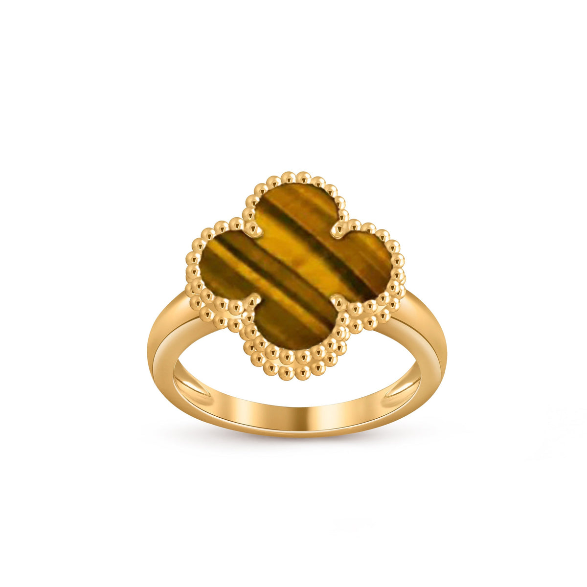 [Legend]LUCKY CLOVER VINTAGE GOLD RING COLLECTION