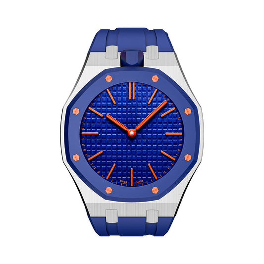 [Legend]OAK POP DARK BLUE STEEL SILICONE STRAP