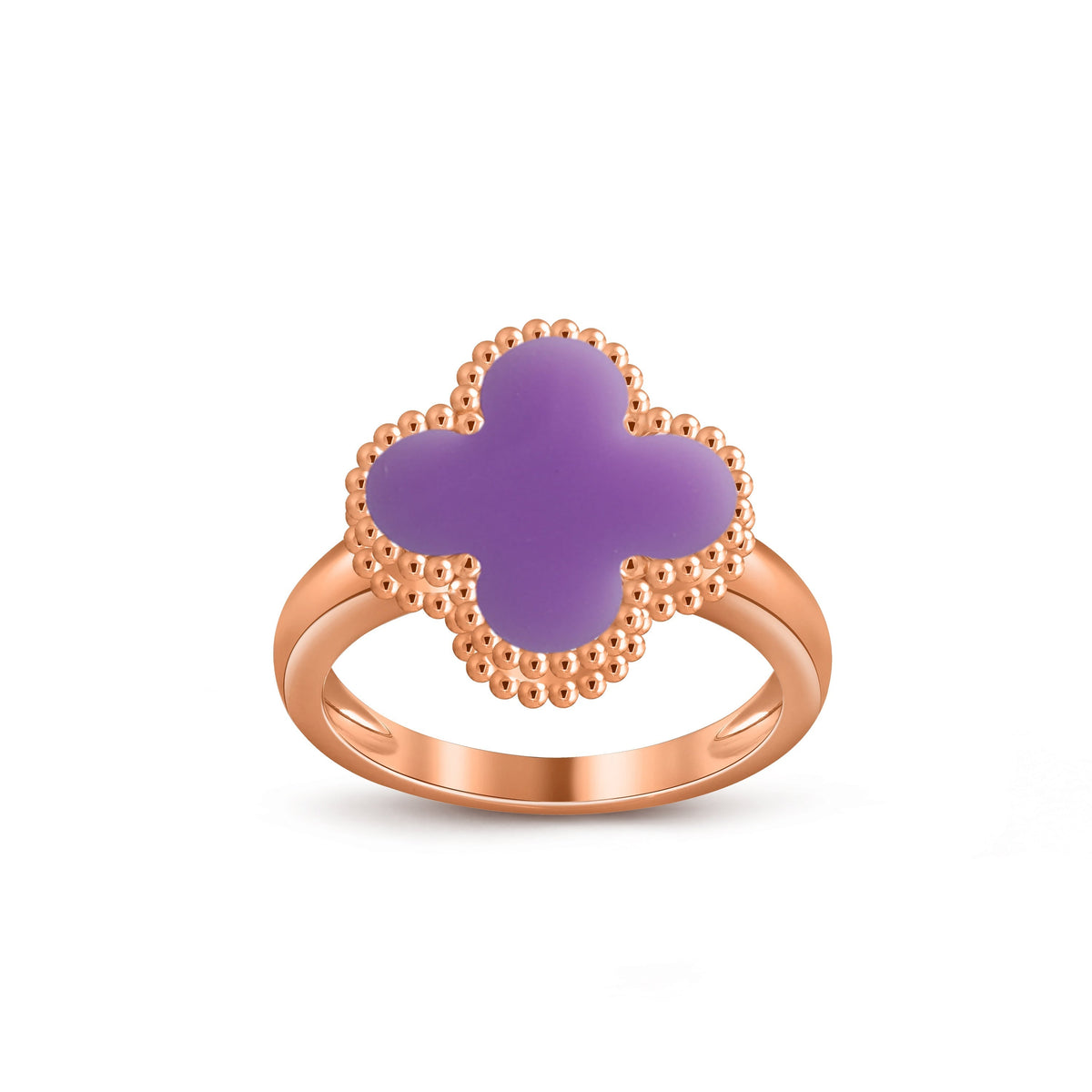 [Legend]LUCKY CLOVER VINTAGE ROSE GOLD RING COLLECTION