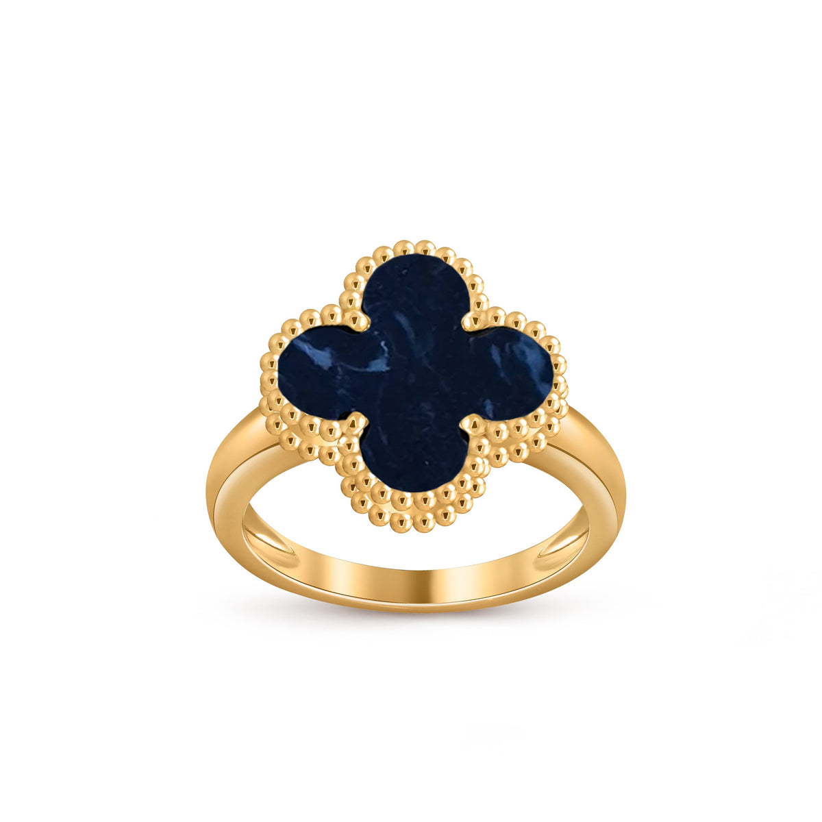 [Legend]LUCKY CLOVER VINTAGE GOLD RING COLLECTION