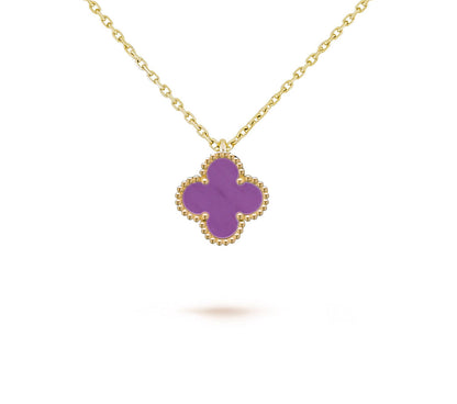 [Legend]9.5MM MINI CLOVER PENDANT NECKLACE COLLECTION