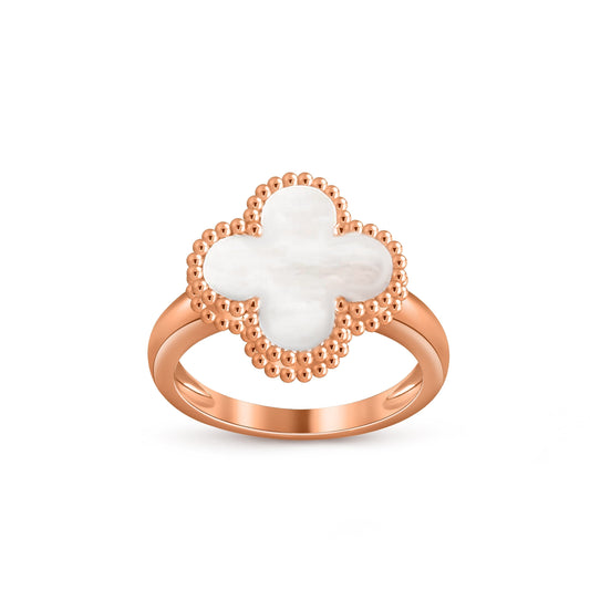 [Legend]LUCKY CLOVER VINTAGE ROSE GOLD RING COLLECTION