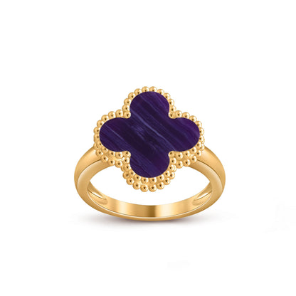 [Legend]LUCKY CLOVER VINTAGE GOLD RING COLLECTION