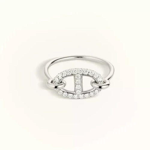 [Legend]RONDE SMALL SILVER DIAMOND RING