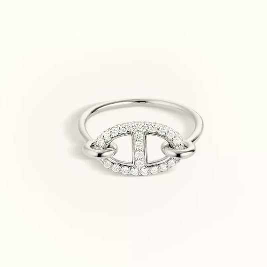 [Legend]RONDE SMALL SILVER DIAMOND RING