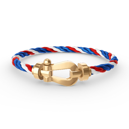 [Legend]FORCE LARGE HORSESHOE BRACELET - GOLD
