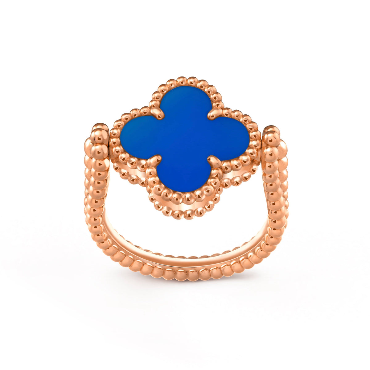 [Legend]LUCKY CLOVER ROSE GOLD REVERSIBLE RING