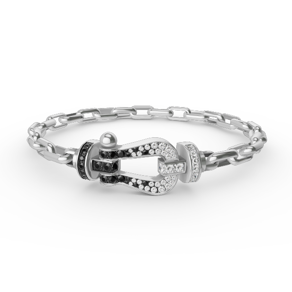 [Legend]FORCE LARGE HORSESHOE CLASP METAL BRACELET