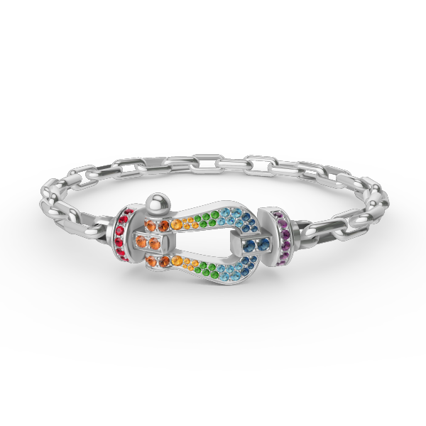 [Legend]FORCE LARGE HORSESHOE CLASP METAL BRACELET
