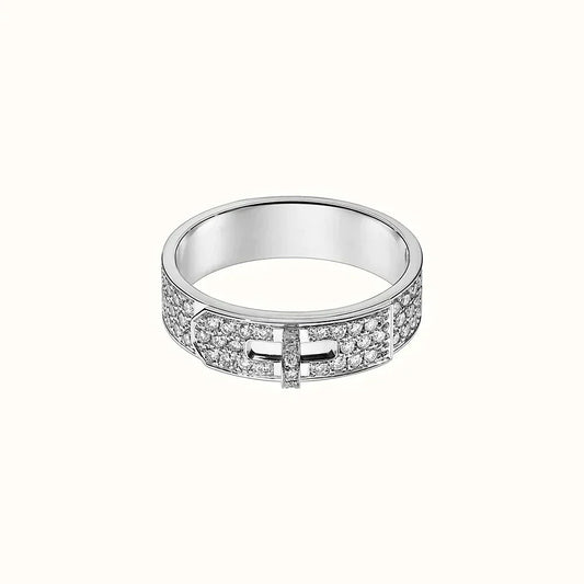 [Legend]KELLY SILVER DIAMOND RING